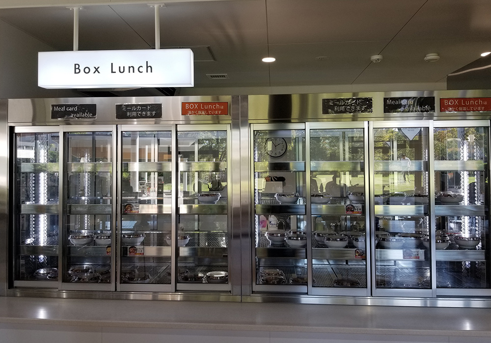 FAVO店内のBox Lunchの商品の様子