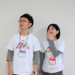 写真：サイモトコウタさん（左）とスタッフの沖本さん