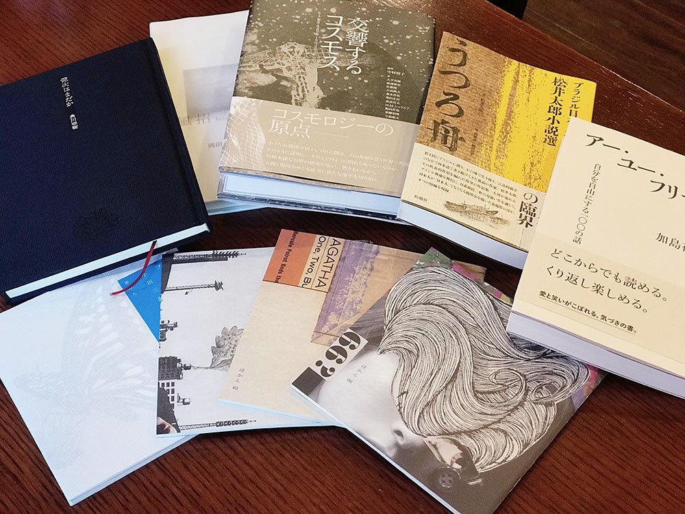 写真:西田さんの作品の数々